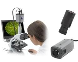 Videokamery pre mikroskopy