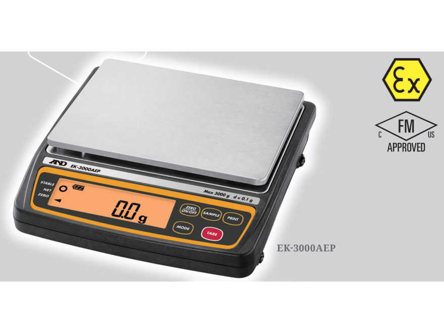 EK-3000AEP - Jiskrově bezpečné kompaktní váhy